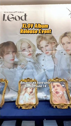 XLOV × Music Plaza Album Release Event with sign album giveaway! #xlov #musicplaza #kpop