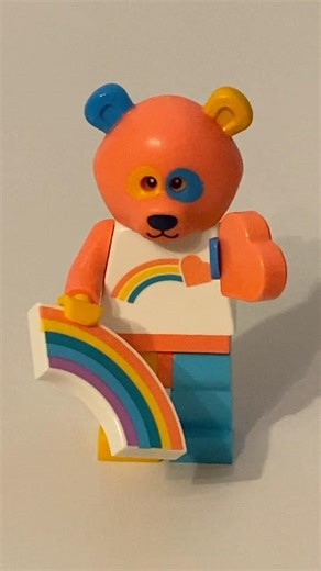 #Lego Minifigures Series 19 CMF: Care Bear. #legominifigures #legominifiguresseries