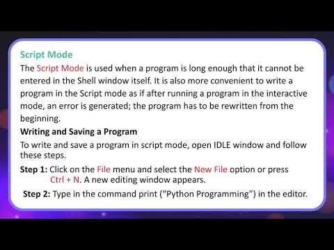 Introduction to Python || Chapter-8 || Class-6 || Computer-6