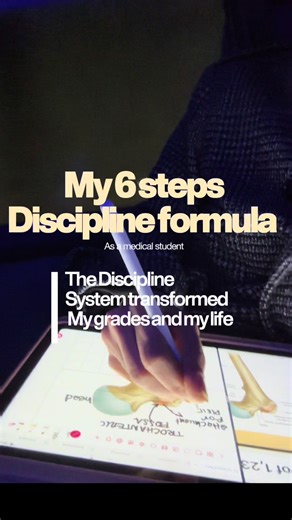 How to finally be disciplined without extremes! Discipline is how a muscle and here is how to build the foundation for lasting discipline #discipline #study #studymotivaton #fyp #mindset