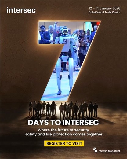 Intersec on Instagram: "The countdown to Intersec has begun. Join us in Dubai as the global security and safety industry comes together in 7 days. 12 - 14 January 2026 Dubai World Trade Centre Register to visit with the link in bio! #Intersec2026 #IntersecExpo #Security"