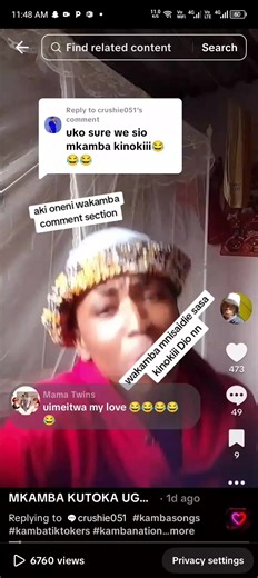 Understanding Kamba Culture through Comments