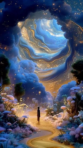 2K views · 3.5K reactions | starfall whispers ✨ This is AI - made with @midjourney @hailuoai_official and Astra @topazlabs ✨ #midjourney #ethereal #stars #celestial #dreams #surreal | Luisa | Facebook