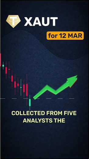 XAUT forecast summary by March 12