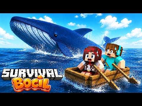 SAILING IN THE MIDDLE OF THE EXTREME OCEAN!! Survival Boy #10