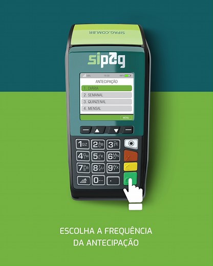 Você sabia que a Sipag oferece a função de antecipar os seus recebimentos? 😍 Essa funcionalidade é ideal para te dar aquela forcinha quando você mais precisa. Quer saber como solicitar a antecipação pela sua Sipag? É só dar um play! ▶️ | SIPAG