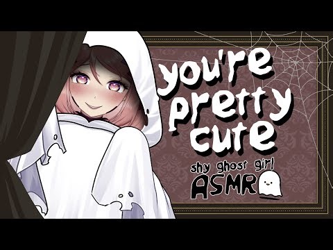 【ASMR Roleplay】Shy Ghost Girl Thinks You're Cute 👻【VAllure】
