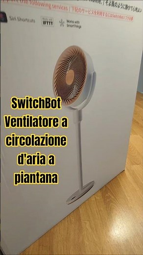 SwitchBot Pedestal Air Circulation Fan