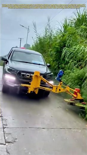 The Ultimate Highway Maintenance Solution – Vehicle-Mounted Obstacle-Avoiding Brush Cutter
