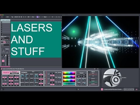 Ableton Live Visual Device | Lasers and Stuff by User Friendly