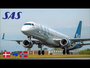 TRIP REPORT | Perfect Flight On SAS | Embraer 195 | Copenhagen to Oslo | Sas |