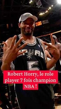 Robert Horry, the 7-Time NBA Champion Role Player! #spurs #roberthorry #nba #tracymcgrady