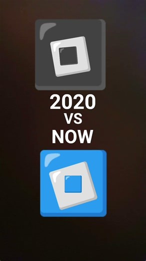roblox logo 2020 vs Roblox logo now