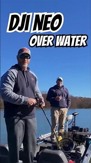 My First DRONE Flight Over Water with the DJI NEO