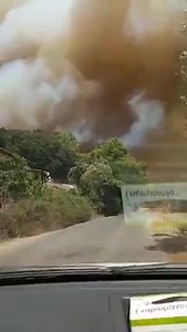 837K views · 13K reactions | Απίστευτο βίντεο από κάτοικο της Γορτυνίας να περνάει μέσα απο τις φλόγες για να σωθεί. Βιντεο: Περικλής Καπογιαννης | Forecast Weather Greece | Facebook