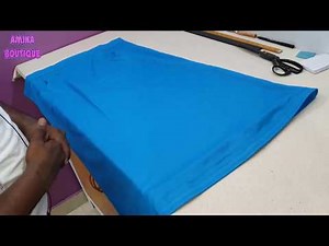 Saree Petticoat Cutting and Stitching