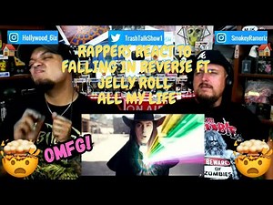 Rappers React To Falling In Reverse Ft. Jelly Roll "All My Life"!!!