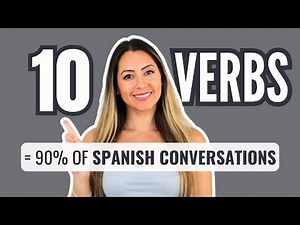 10 Verb Pairs used in 90% of all SPANISH Conversations 🚀 Combinación de Verbos MÁS usados en español