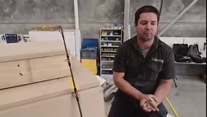 Nick Milford from East Coast Angling and Roger Veitch discuss the development of the new 23ft Veitch Boats sports fishing console. | The Captain
