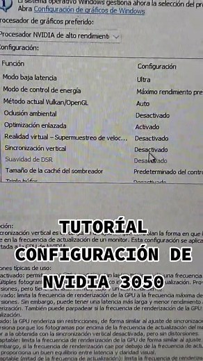 Optimización de NVIDIA 3050: Tutorial Completo