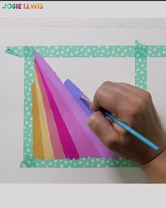 93K views · 2K reactions | Get 15 free printable pattern templates: https://www.josielewis.com/templates See more watercolor tutorials and tricks | Josie Lewis Art | Facebook