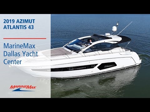 2019 Azimut Atlantis 43 I 238 Hours I MarineMax Dallas Yacht Center