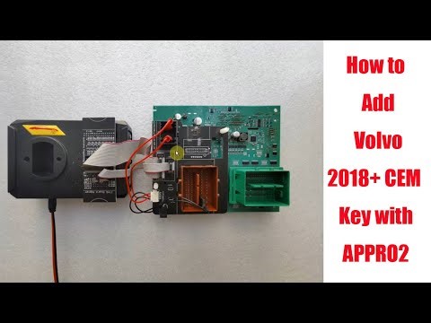 APPRO2 Program Volvo/LynkCo/Polestar 2018+ CEM Key- OBDII365
