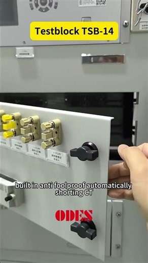 Testblock 14 for reliable relay protection