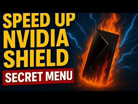 Make Nvidia Shield 10X FASTER with this SECRET MENU!