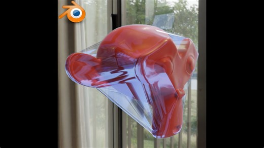 Plastic wrap an object in Blender