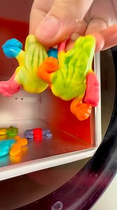 🐸 Freeze-Dried Frogs?! 🐸 These adorable gummy frogs are a fan favorite—delicious both in their chewy gummy form and as light, crispy freeze-dried treats! 💚 How to Get Them: t•tAdd the gummy version to your Pick & Mix platter anytime! t•tGrab the freeze-dried version during special releases (they sell out fast!). Want to snag some? 🐸 Comment TRY below, and we’ll send you all the info! 🛒✨ #frog #gummybears #freezedried #candytok #candy #viral #viral #fyp #mukbang #mumbai #world #worldwide #sh