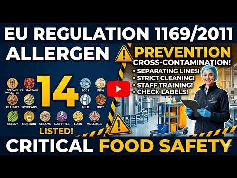 Mastering Allergen Control: EU Regulation 1169/2011 & Prevention Strategies #allergens