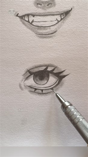 Eye drawing tutorial #shorts #art #howtodraw #tutorial #sketch #drawing