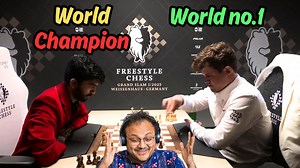 487K views · 4.4K reactions | In the final round of the Rapid Round Robin of the Weissenhaus Freestyle Chess Grand Slam Tour 2025, the world champion Gukesh and the world no.1 Magnus Carlsen faced off against each other. Check out this immensely important battle along with the commentary of IM Sagar Shah. Video: ChessBase India #Chess #ChessBaseIndia #magnuscarlsen #gukesh | ChessBase India | Facebook