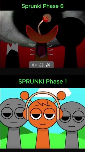 The Dark Evolution of Sprunki Phase 6 #sprunki #animation