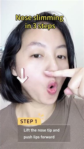 3-Step Nose Slimming Massage | Reduce Nose Puffiness & Lift Your Nose Naturally