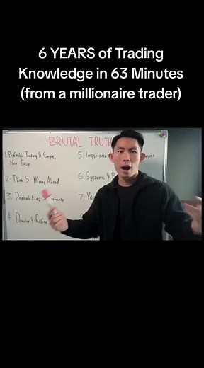 6 YEARS of Trading Knowledge in 63 Minutes (from a millionaire trader) #Trading #investing #crypto #forex #video #humor #humor #videoviral #viral_video #money #realestate #entrepreneur