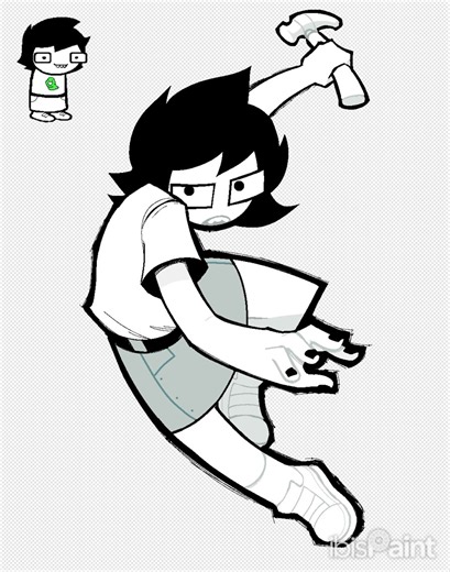 J. Egbert Speedpaint #homestuck #art