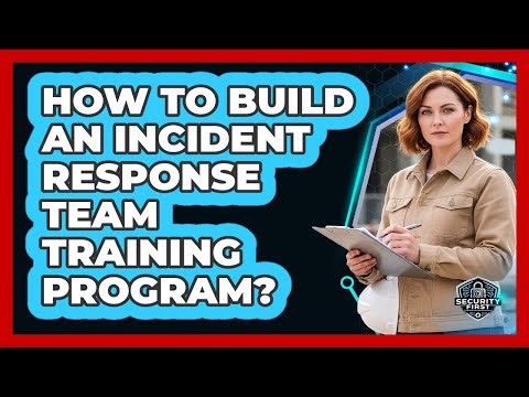 How To Build An Incident Response Team Training Program?