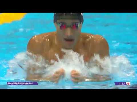 【男子200m平泳ぎ】大橋信 2分4秒83