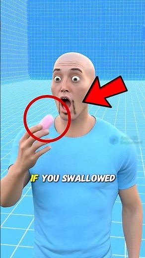 What Really Happens When You Swallow Gum?