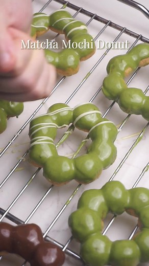 Easy Homemade Matcha Mochi Donut Recipe