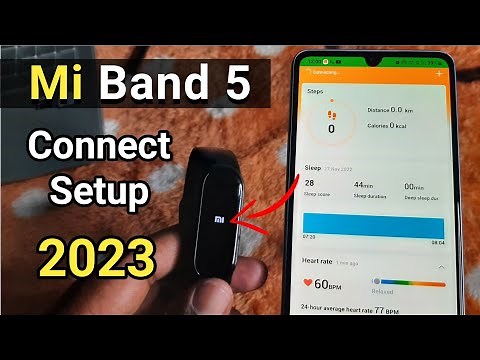 Mi Band 5 Complete Setup Guide 2023 new