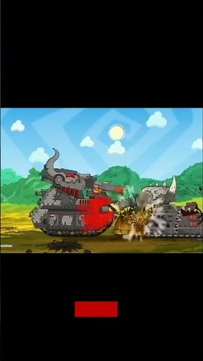 Ratte VS Levithan #homeanimations #cartoonabouttanks