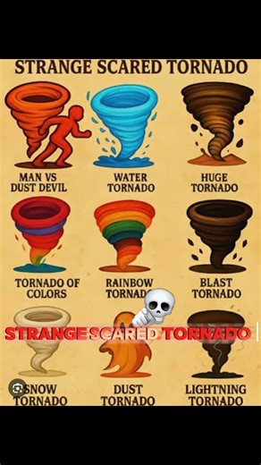 Strange Scared Tornado 🌪️ #shorts #viralshorts #shortsfeed #ytshorts