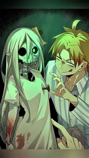 He Beats Ghosts With Slippers... From a Mental Hospital?! 😳 #manhwa #anime #webtoon #shorts