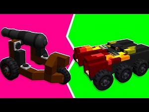 Battlebots Cannon Mod Challenge - Scrap Mechanic | JeromeACE
