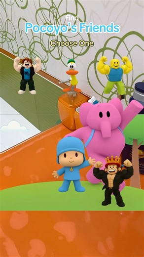 Find Pocoyo’s Friends #robloxgames