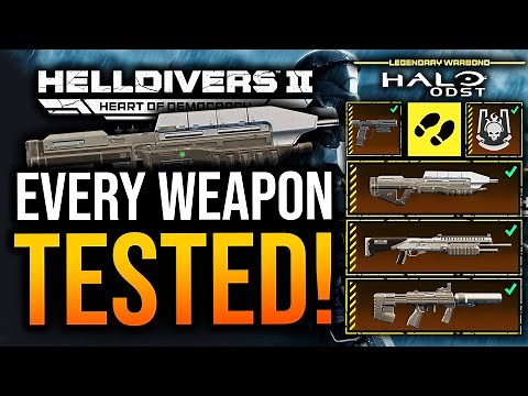 Helldivers 2 - I Tested Halo ODST Warbond!