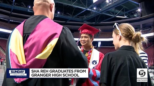 Video: Sunday Edition: Sha Reh graduates from Granger High School - KSLTV.com
